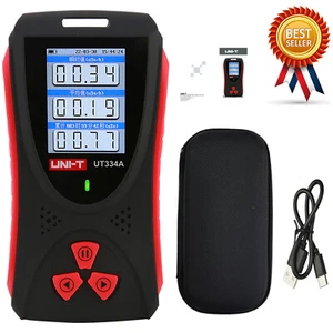 A● UNI-T UT334A Radiation Dosimeter Tester Audio Alarm New - Bild 1 von 5