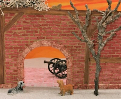 Modellbau, Mauersteine, Backsteine 200St. 15x7x5mm witterungsbeständig (Rottöne) - Bild 1 von 4