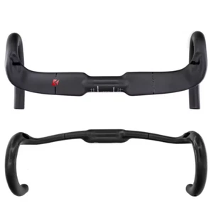 T1000 Carbon Road Bike Handlebar 31.8 X 380/400/420/440mm UD Matte Internal Rout - Picture 1 of 10
