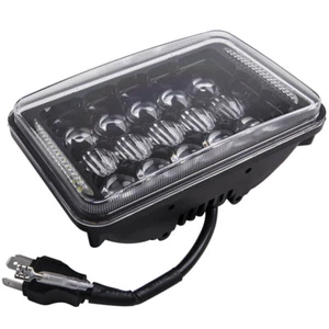 4x6" Inch LED Headlight For Toyota 61 80 Series HI/LO Sealed Beam H4656 H4651 - Picture 1 of 10