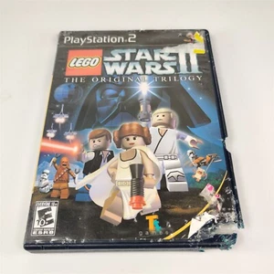 ✅ PlayStation 2 Star Wars Lego II Game w/ Case & Manual w/Memory Card - Picture 1 of 5