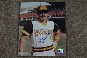GENE TENACE AUTOGRAPHED PADRES 8X10 PHOTO - Picture 1 of 2
