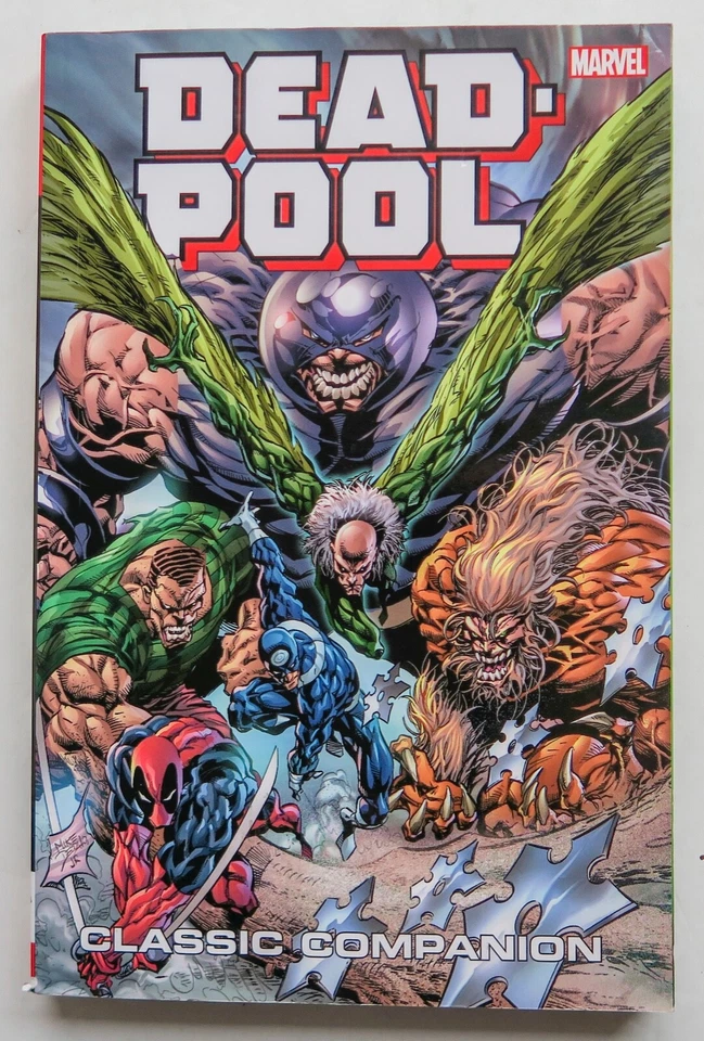 Deadpool Classic Companion Vol. 2 histórias em quadrinhos de graphic novels da Marvel - Imagem 1 de 1