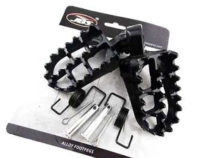 YAMAHA TTR125 00-14 JBS BLACK FOOT PEG SET LEFT RIGHT PAIR FOOTPEGS REST - Bild 1 von 4