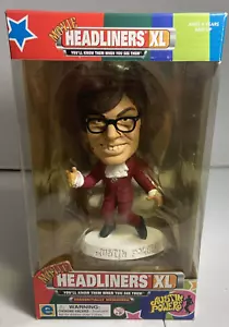 Figura de acción Bobble de 6 pulgadas Austin Powers de película Headliners XL nueva en caja - Imagen 1 de 9