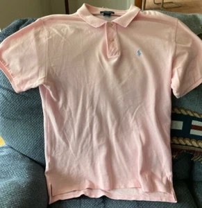 Polo by Ralph Lauren Polo Shirt PINK Youth Boys XL 18-20 FREE SHIP - Picture 1 of 4