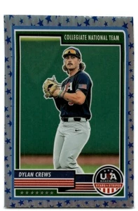 2023 USA BASEBALL STARS & STRIPES STARS DYLAN CREWS USA #86 - Picture 1 of 2