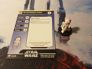 Star Wars Miniatures Champions of the Force 58 R5 Astromech Droid - Picture 1 of 1
