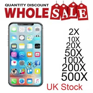 Großhandel Hartglas Displayschutzfolie für iPhone 14 Pro Max 13 12 11 XR 8 7 - Bild 1 von 1