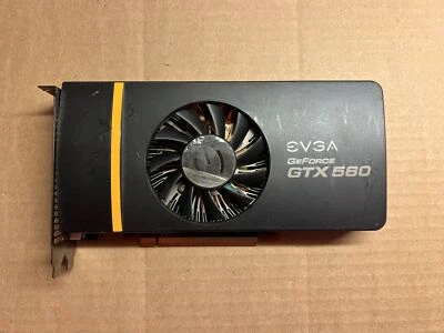 EVGA GEFORCE GTX 560 SC 2G 02G-P3-1469-KR GDDR5 PCIE 2.0 DVI/MINI-HDMI ZZ5-2(19) - Image 1 of 4