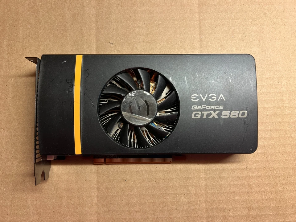 EVGA GEFORCE GTX 560 SC 2G 02G-P3-1469-KR GDDR5 PCIE 2.0 DVI/MINI-HDMI ZZ5-2(19) - Image 1 of 4