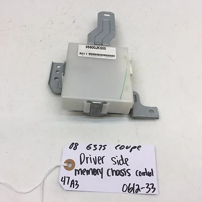 Módulo de control de chasis de memoria de conductor Infiniti G37 2008-2013 cupé OEM 98800JK600 Foto 1 de 4