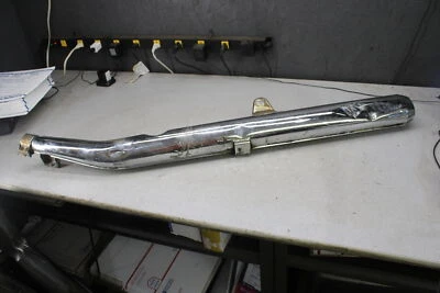 Kawasaki H2 Mach IV 1972 silenciador de escape izquierdo #1 8213, HQ Foto 1 de 4