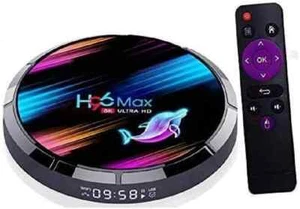 Android 9.0 TV Box Amlogic S905X3 H96 MAX X3 Android TV Box 4GB RAM 128GB 1000M - Picture 1 of 4