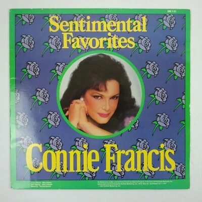 Connie Francis Vinyl LP Sentimental Favorites - Image 1 of 4
