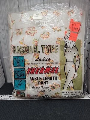 Винтажные женские теплые брюки типа Raschel XL 43/45 Kmart новые из старых запасов редкие трудно найти - Изображение 1 из 4