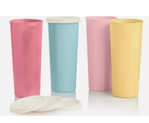 Tupperware Vintage Collection 9 oz Becher Set mit Dichtungen zeitlich begrenzt NEU selten - Bild 1 von 1