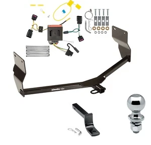 Trailer Tow Hitch For 13-16 Dart Complete Package + Wiring Draw Bar & 2" Ball - Picture 1 of 8
