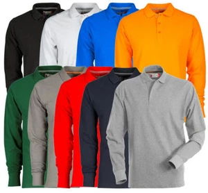 POLO MANICA LUNGA MAGLIA IN COTONE UOMO PAYPER FLORENCE - Picture 1 of 10