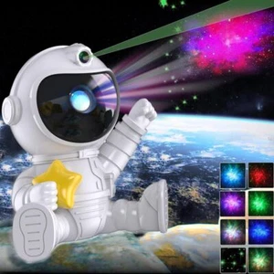 Astronaut Projektor Sternenhimmel Stern Galaxy Nebula Nachtlicht 360° Kinder DE - Bild 1 von 18