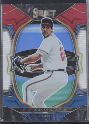 2023 Panini Select Tri-Color Parallel #74 John Smoltz - Atlanta Braves - MINT - Image 1 of 2