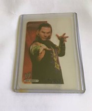 2007 WWE EDIBAS "JEFF HARDY" LAMINCARD ACYLIC WRESTLING CARD - V/Good Condition