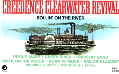Creedence Clearwater Revival ‎/ Rollin' On The River - Cassette (1988) - Image 1 of 4