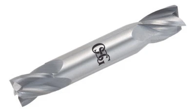 1/2" (.500") CARBIDE 4 FLUTE COATED ENDMILL - DOUBLE ENDED - OSG - 424-500011 - Image 1 of 2
