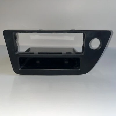 2002 2003 2004 2005 2006 Acura RSX acabamento e bandeja de rádio preto  - Imagem 1 de 3