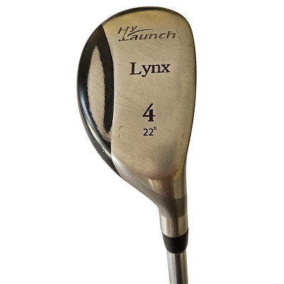 Lynx HyLaunch #4 Hybrid 22° Golf Club RH Steel Dynalite Regular Shaft - Image 1 of 4