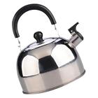 3L Stainless Steel Whistling Kettle Teapot Electric Gas Hobs Camping