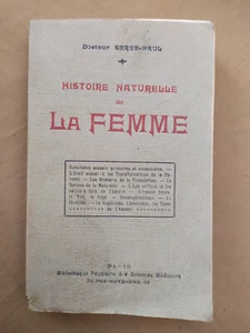 Buch: Naturgeschichte der Frau - Dr. Serge Paul - um 1910 - Bild 1 von 8