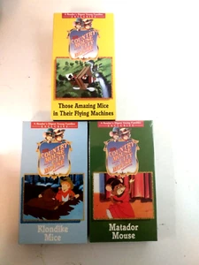 3 VHS Country Mouse/City Mouse Matador Klondike Flying Machines - Imagen 1 de 21