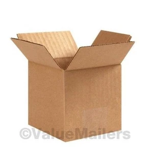 10x6x6 50 Shipping Packing Mailing Moving Boxes Corrugated Carton - Picture 1 of 1
