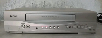 FUNAI 30A250 VIDEOREGISTRATORE VHS 4 TESTINE CON TELECOMANDO  - Immagine 1 di 4