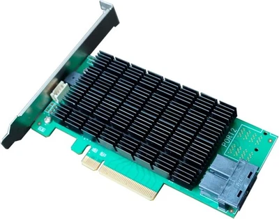 HighPoint Rocket 710L 12G SAS/6G SATA PCIe 3.0 HBA Controller - Bild 1 von 3