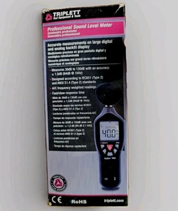 3550 Sonichek Pro Professional Decibel Sound Level Meter A/c Weighted Measuremen - Picture 1 of 2