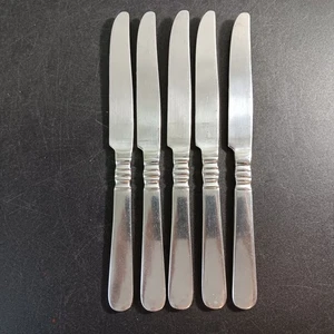 5er Set Cuisinart Porzellan Edelstahl Tafelmesser - Bild 1 von 7