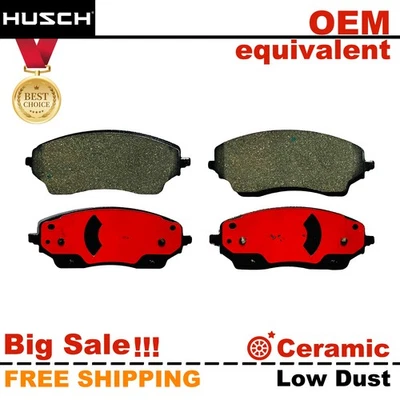 4pcs Rear Ceramic Brake Pads for Ram ProMaster 3500 ProMaster 1500 2022-2024 — 第 1/4 张图片