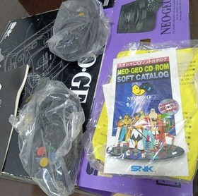 SNK Neo Geo CD Console Complete in Box CIB Japan w/ Manual Accessories