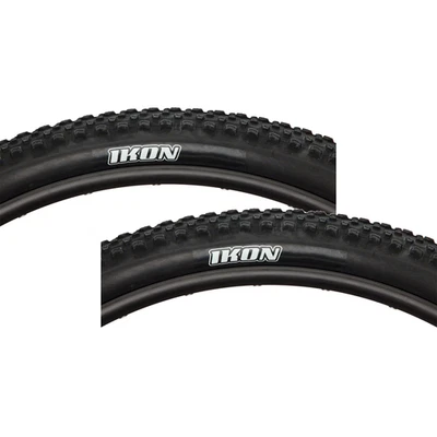 Pack de 2 Maxxis Ikon 26 x 2.2 Plegable TPI 60 Negro/Negro Reflectante Foto 1 de 2