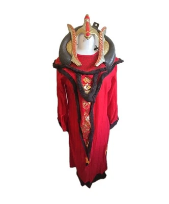 Vintage Queen Amidala Star Wars Costume Kids Youth L + Mask  - Image 1 of 4