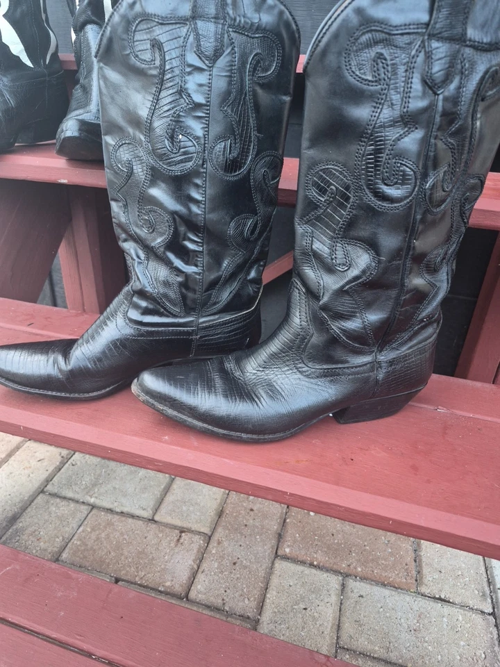 Botas negras Nine-West para mujer 8,5 Foto 1 de 4