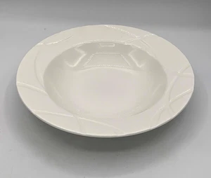 Lenox VIBE White Soup Bowl 9" - Picture 1 of 7