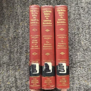 Lawrence Henry GIPSON British Empire before the American Revolution Vols 1, 2, 3 - Imagen 1 de 19