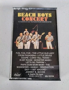 Beach Boys - Concert - 1981 Cassette Tape - Capitol Records 4N-16154 - Picture 1 of 4
