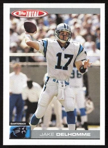2004 Topps Total Jake Delhomme #135 Carolina Panthers - Picture 1 of 2