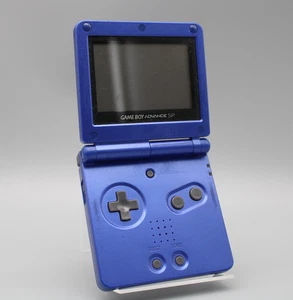 Nintendo Game Boy Advance SP BLAU Handheld | VOLL FUNKTIONSFÄHIG | GBA SP - Bild 1 von 5