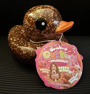 *RARO!!! ** Ciambella al cioccolato profumata con spruzzi Quackeez Duckeez Duckeez Duck Nuova - Foto 1 di 5