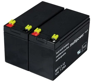 Potężny akumulator zamienny do UPS APC RBC 48 12V 7,2Ah / 86Wh Lead-Acid Czarny - Zdjęcie 1 z 4